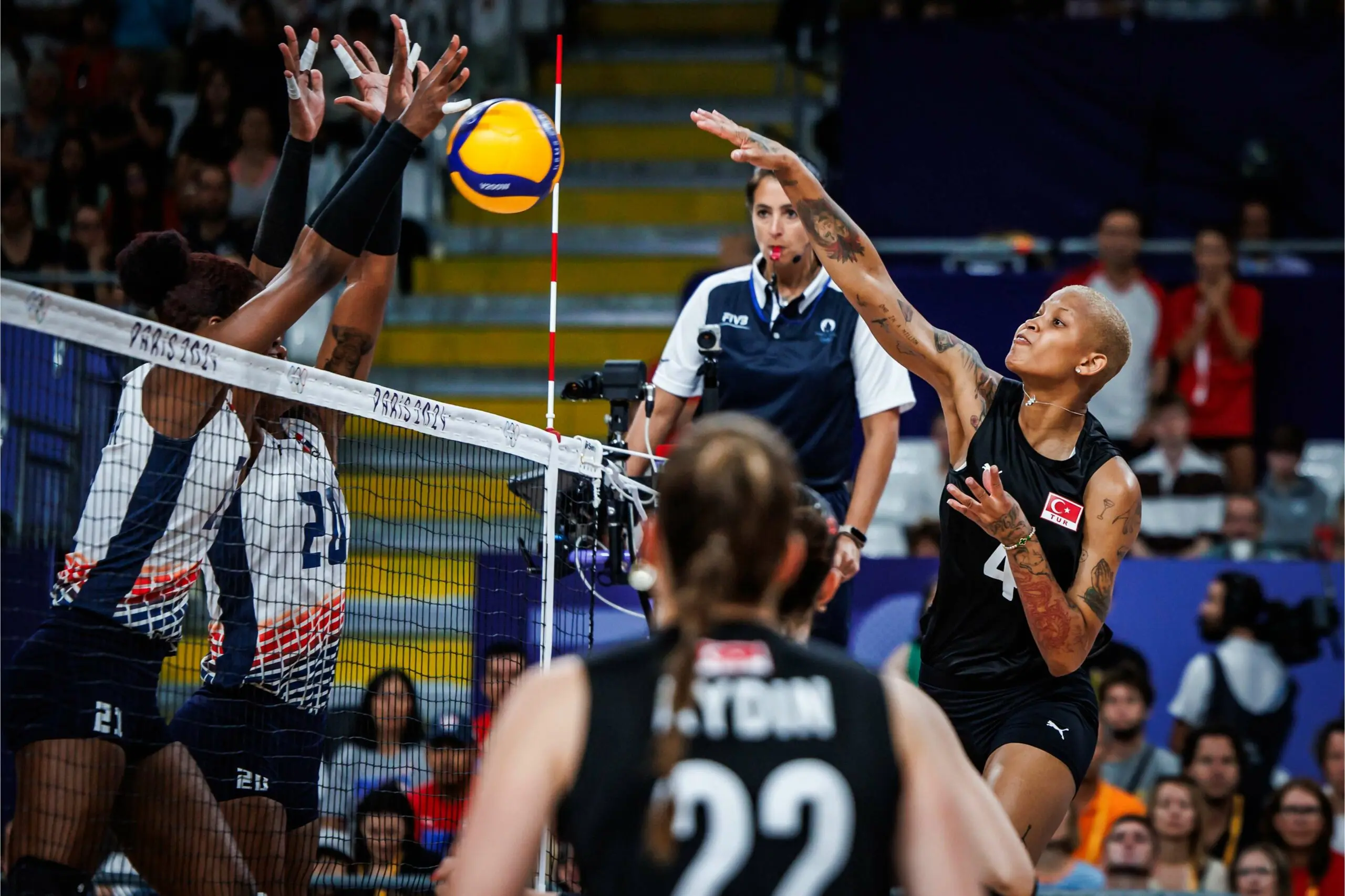 Turquía venció 3-1 a República Dominicana en voleibol Juegos Olímpicos