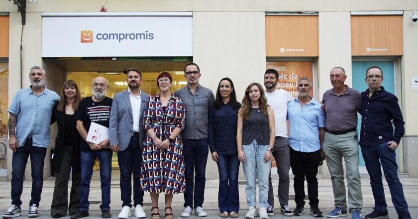 La izquierda valenciana irá unida a las elecciones generales bajo la papeleta ‘Compromís-Front Valencià’