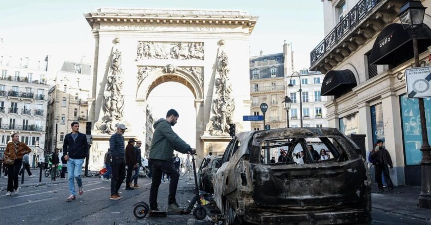 Francia arde en una jornada de protestas con 2.000 detenidos