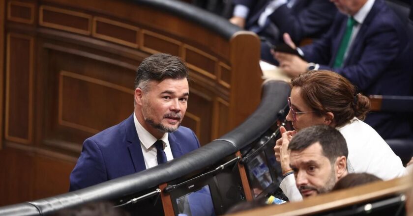 Rufián pide que ERC y Comuns «se entiendan» y su partido replica que se presentará con sus siglas