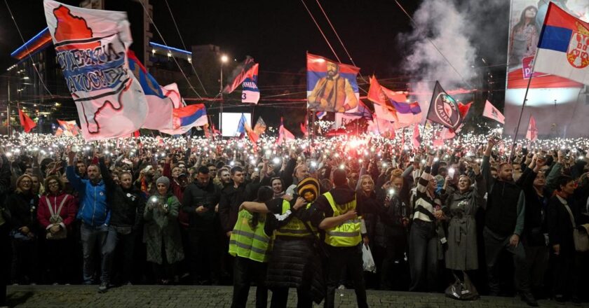 Un movimiento estudiantil pone fin al reinado autoritario de 12 años de Vucic en las elecciones de Serbia
